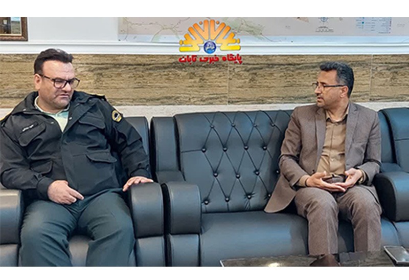  دیدار فرماندار با فرمانده جدید فراجا