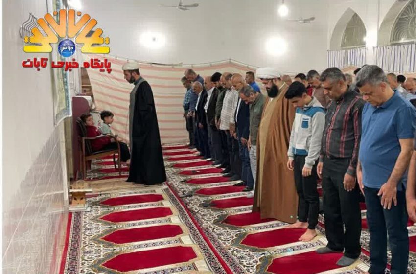  کار پسندیده امام جماعت و نمازگزاران یک مسجد