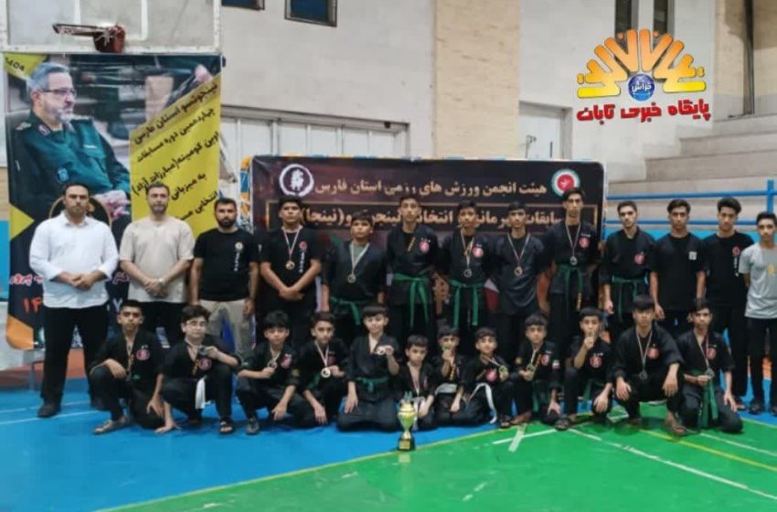  🏅نائب قهرمانی نینجاهای گراش در انتخابی کشور «یادوارهٔ سردار شهید غیب‌پرور»